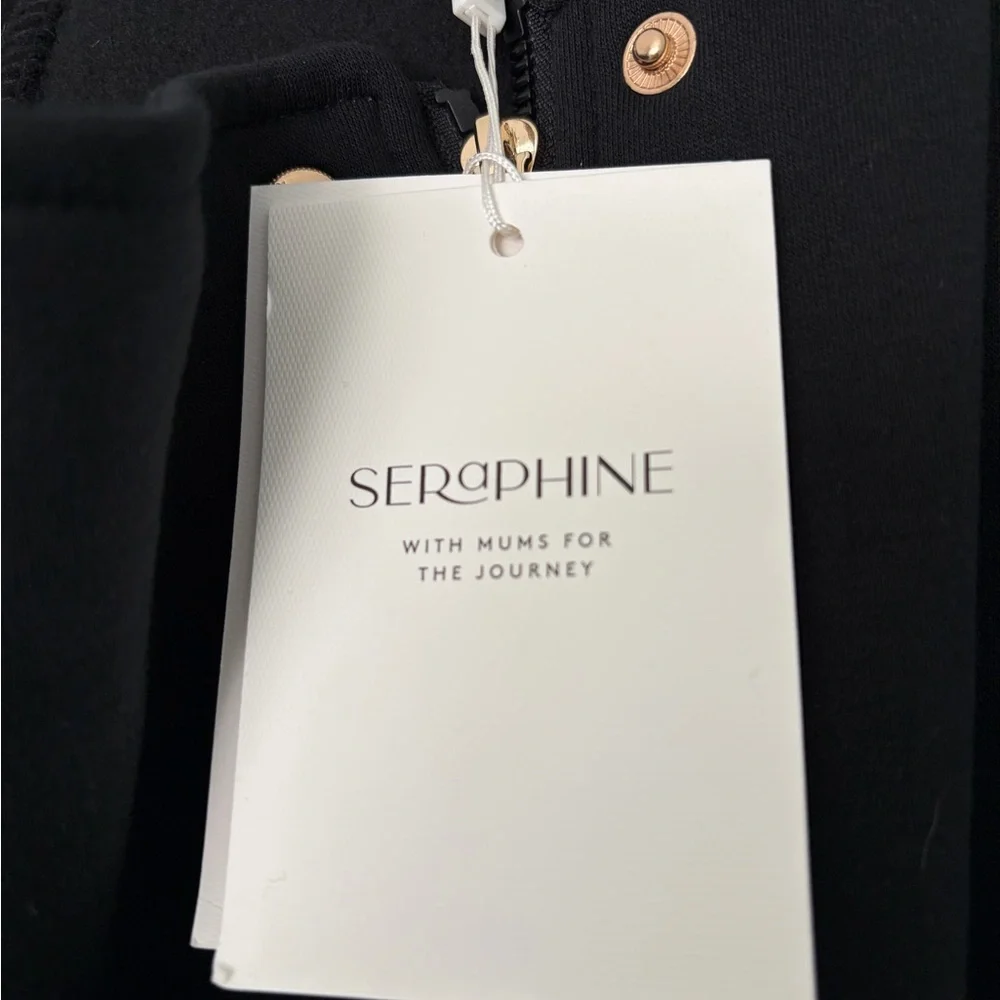 NWT Seraphine Black Maternity Jacket - Picture 7 of 7